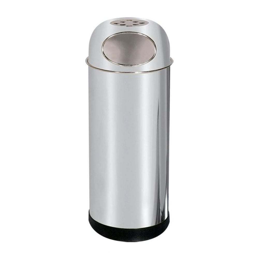 سطل زباله استیل جا سیگاری دار 18 لیتری شفق مدل L70