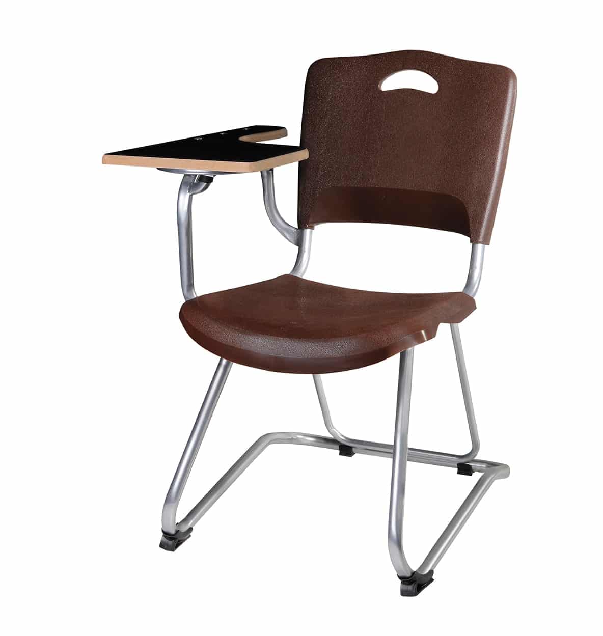 صندلی دانشجویی شیدکو بدون سبد و قلاب رنگ قهوه ای